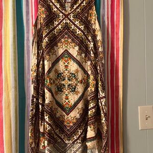 Altar'd State Floral and Geometric Dress